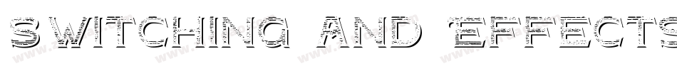 Switching and Effects字体转换